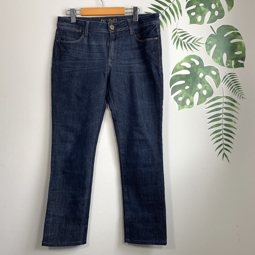 DL 1961 Grace High Rise Straight Jeans Sz 31
